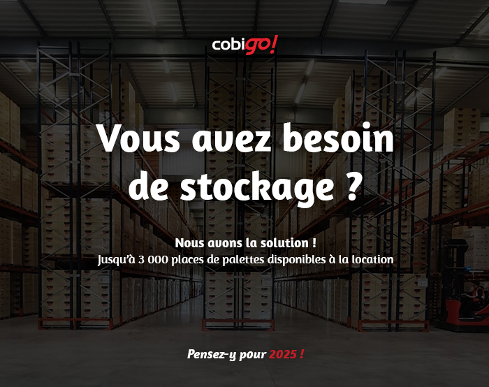 3000 places de palettes disponibles à la location en centre Bretagne